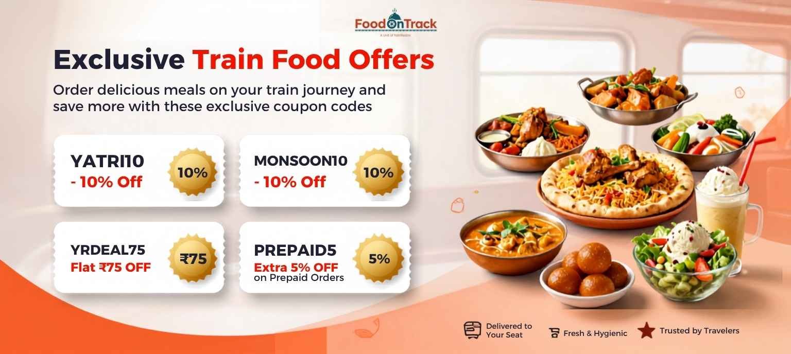 Food order in train offer